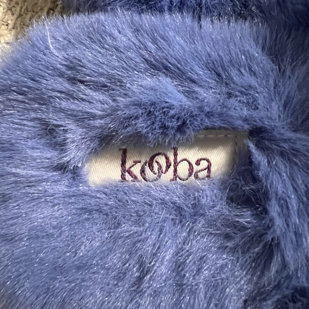 Kooba slippers, periwinkle - Picture 3 of 3
